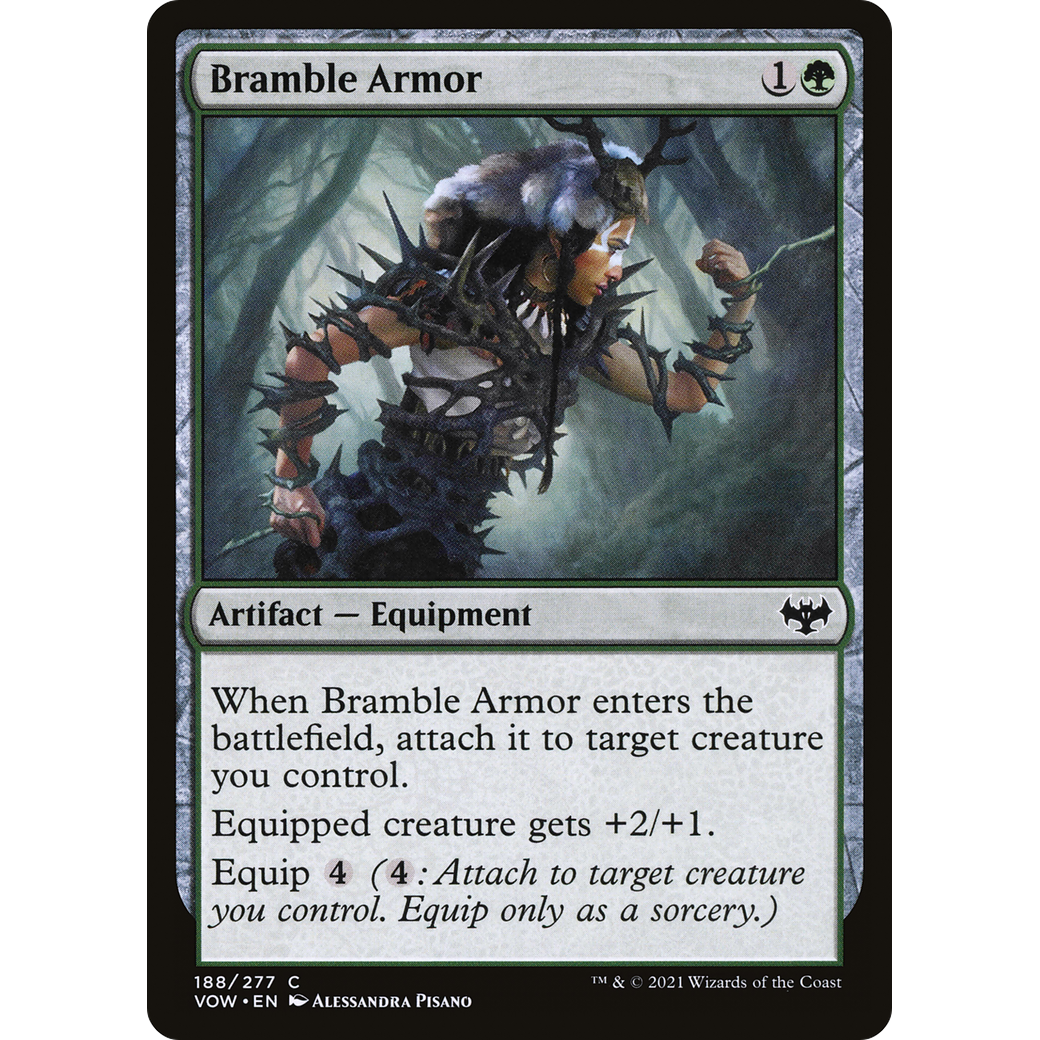 Bramble Armor (VOW-188) - Innistrad: Crimson Vow Foil