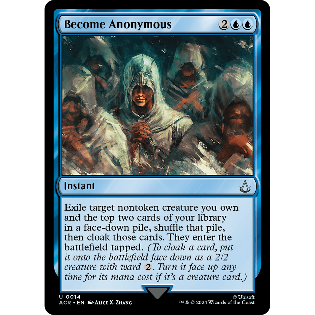 Become Anonymous (ACR-014) - Assassin's Creed Foil