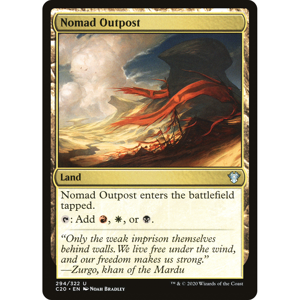 Nomad Outpost (C20-294) - Commander 2020