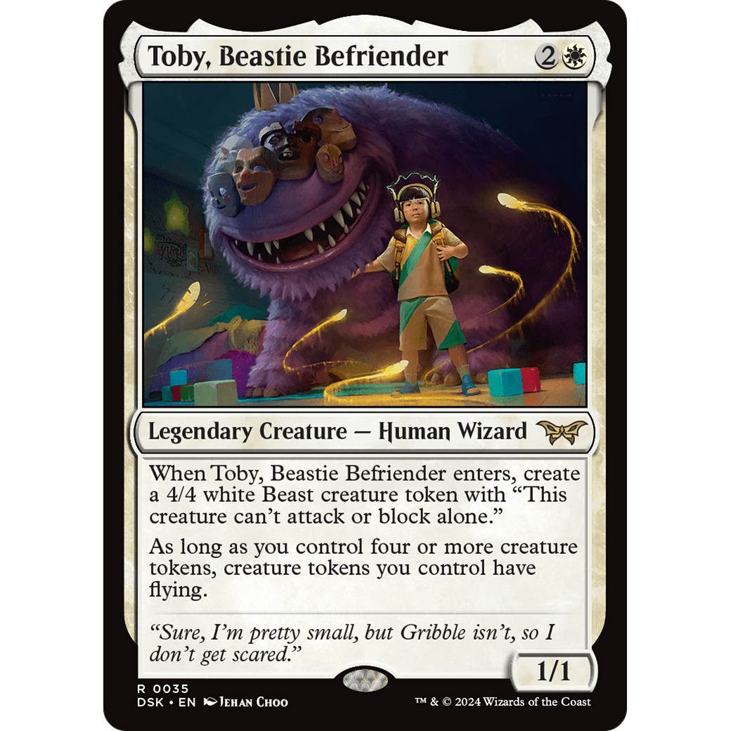 Toby, Beastie Befriender (DSK-035) - Duskmourn: House of Horror
