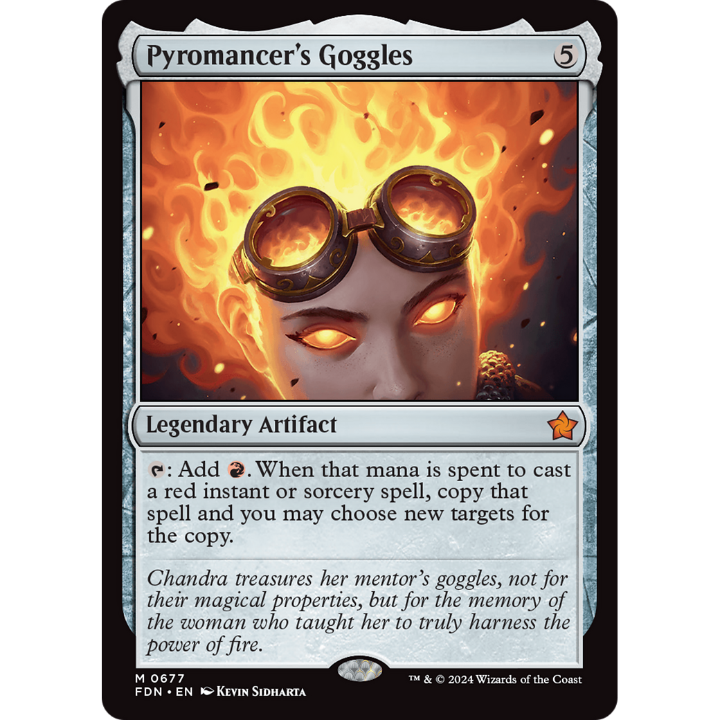Pyromancer's Goggles (FDN-677) - Foundations