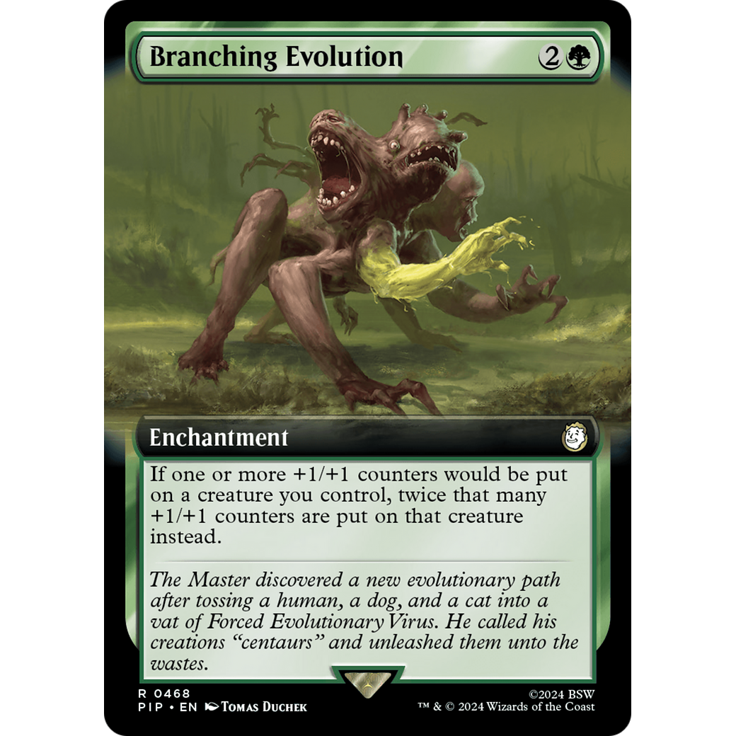 Branching Evolution (PIP-468) - Fallout: (Extended Art) Foil