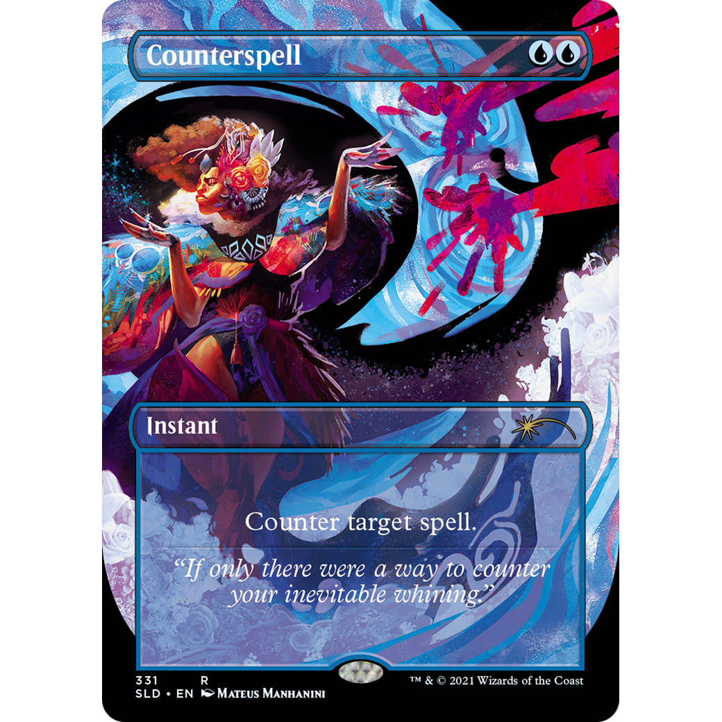 Counterspell (331) (SLD-331) - Secret Lair Drop (Borderless)
