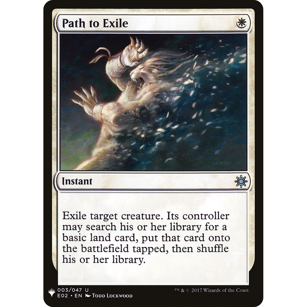 Path to Exile (E02) (LIST-003) - The List