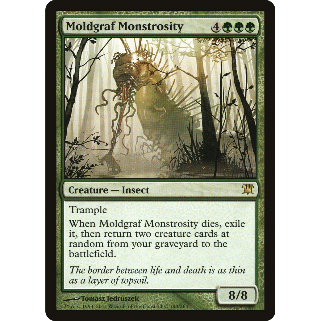 Moldgraf Monstrosity (ISD-194) - Innistrad Foil