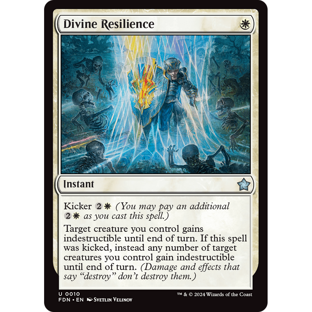 Divine Resilience (FDN-010) - Foundations Foil