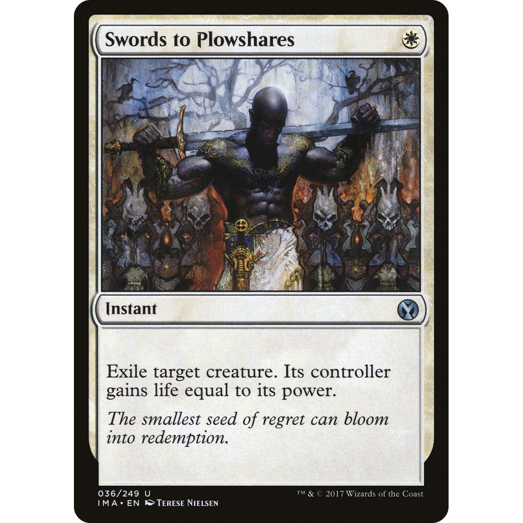 Swords to Plowshares (IMA-036) - Iconic Masters