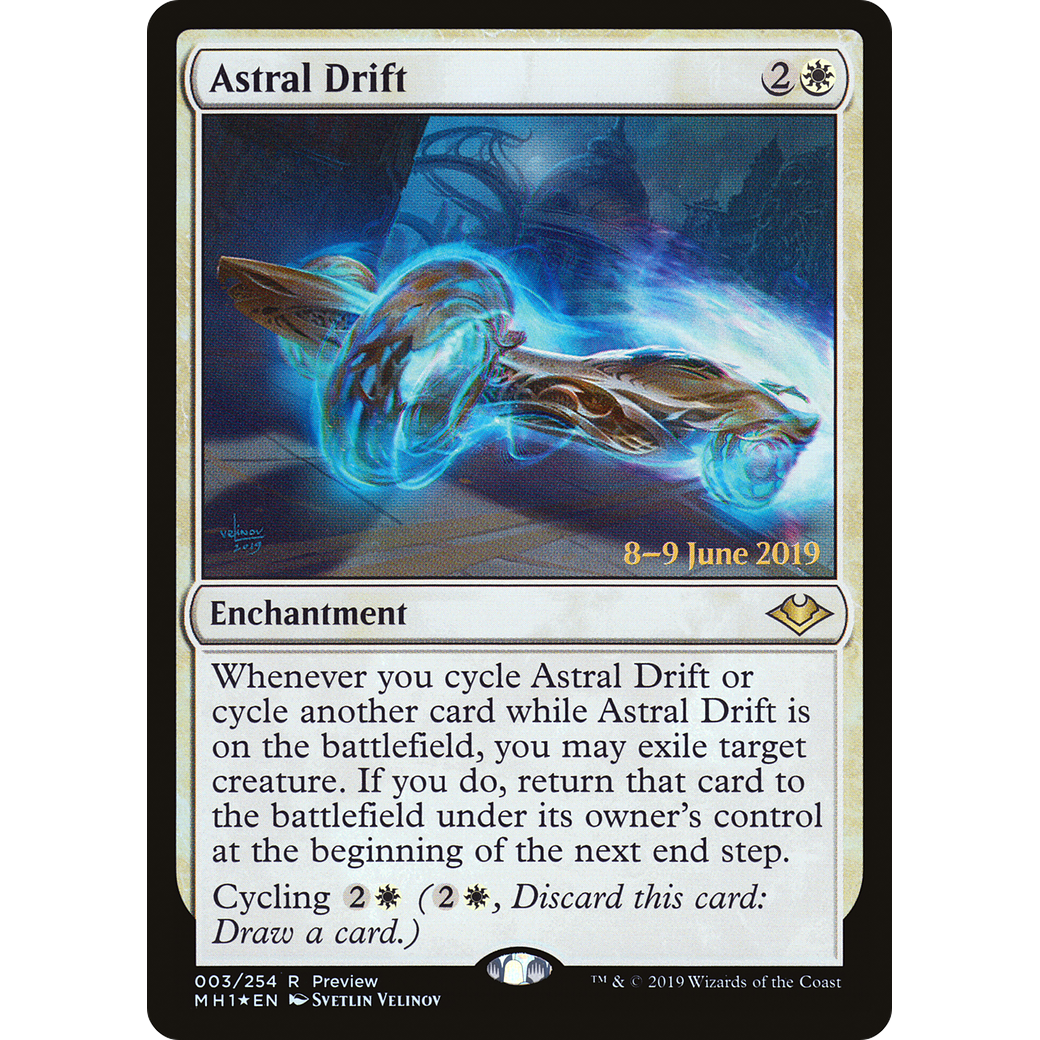 Astral Drift (Alternate Art) (PRE-003) - Modern Horizons Promos Foil