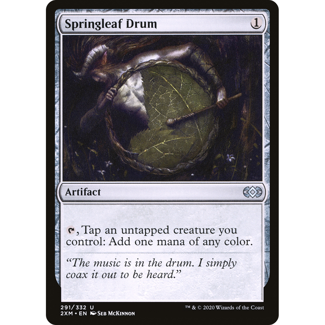 Springleaf Drum (2XM-291) - Double Masters Foil