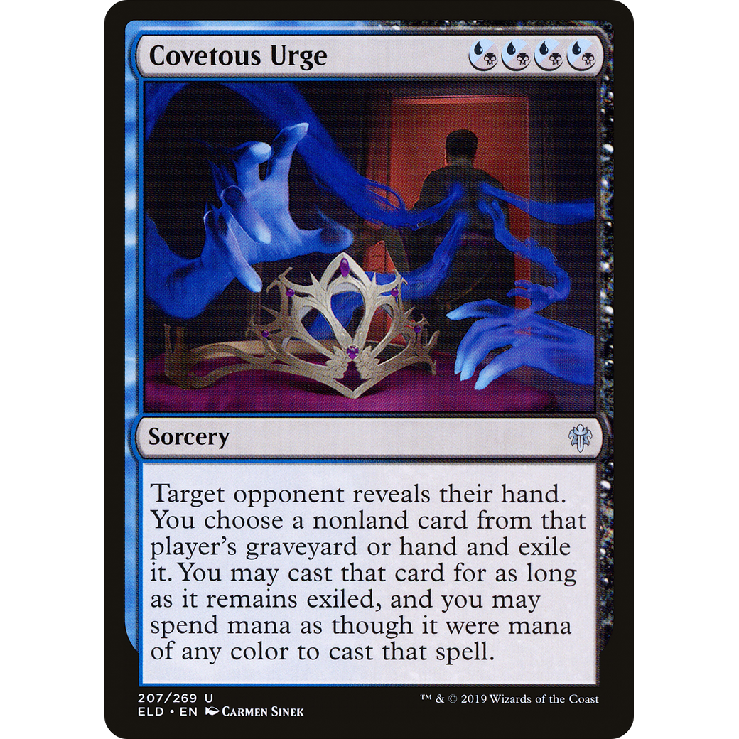 Covetous Urge (ELD-207) - Throne of Eldraine Foil