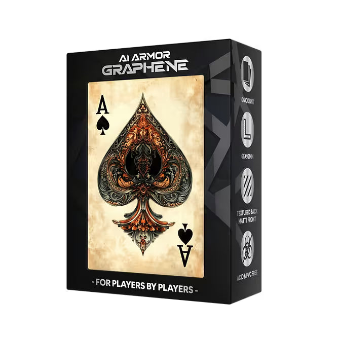 Realm Guard: Graphene Art Sleeves - Ace of Spades Realm Guard: Graphene Art Sleeves - Ace of Spades