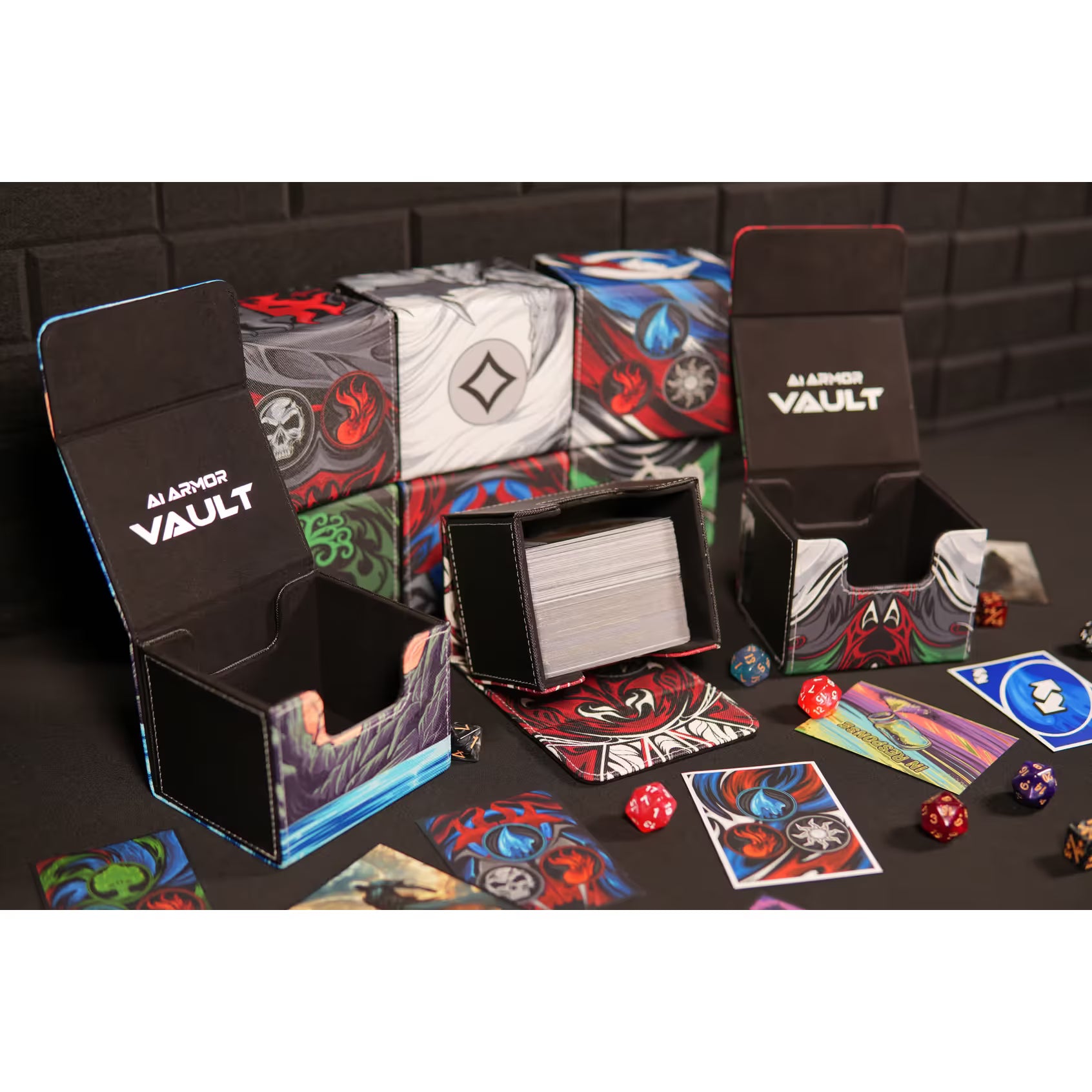 Ai Armor Vault Deck Box - Guild Color Boxes