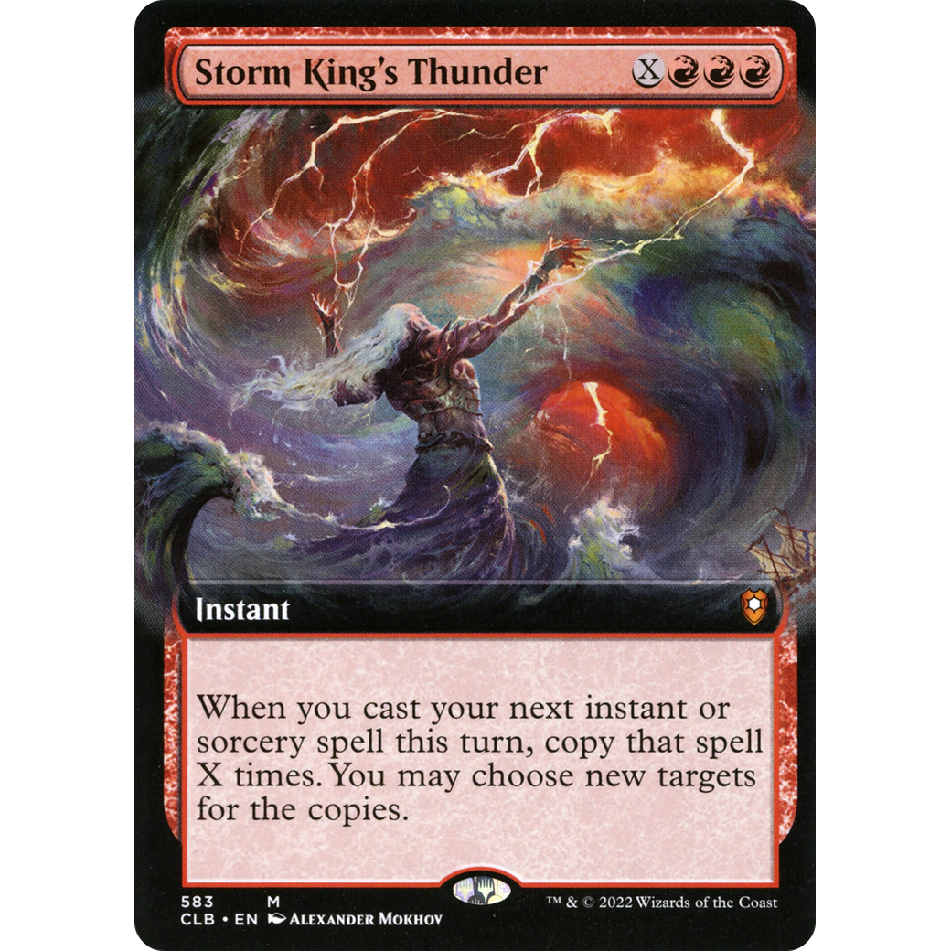 Storm King's Thunder (CLB-583) - Commander Legends: Battle for Baldur's Gate: (Extended Art) Foil
