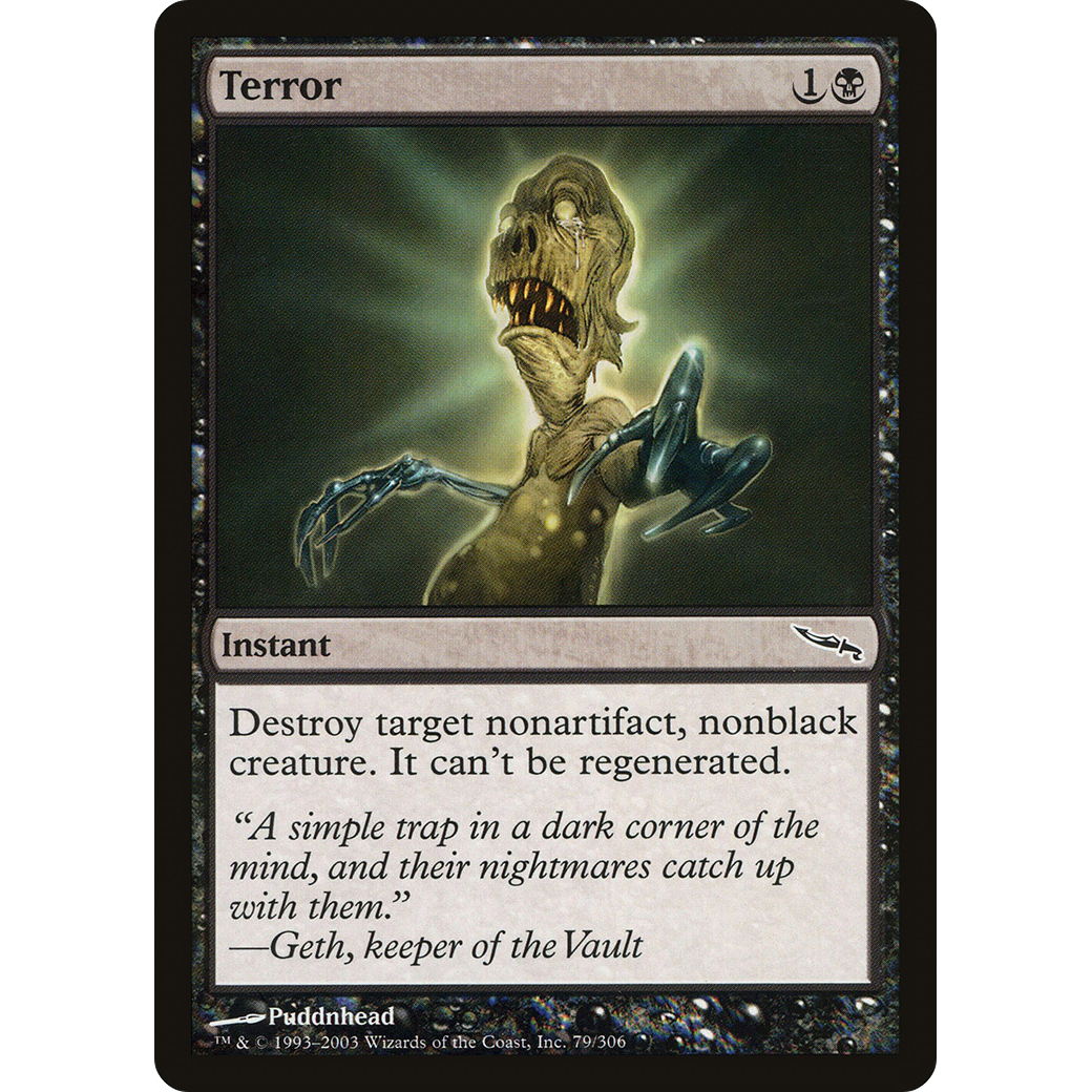 Terror (MRD-079) - Mirrodin Foil