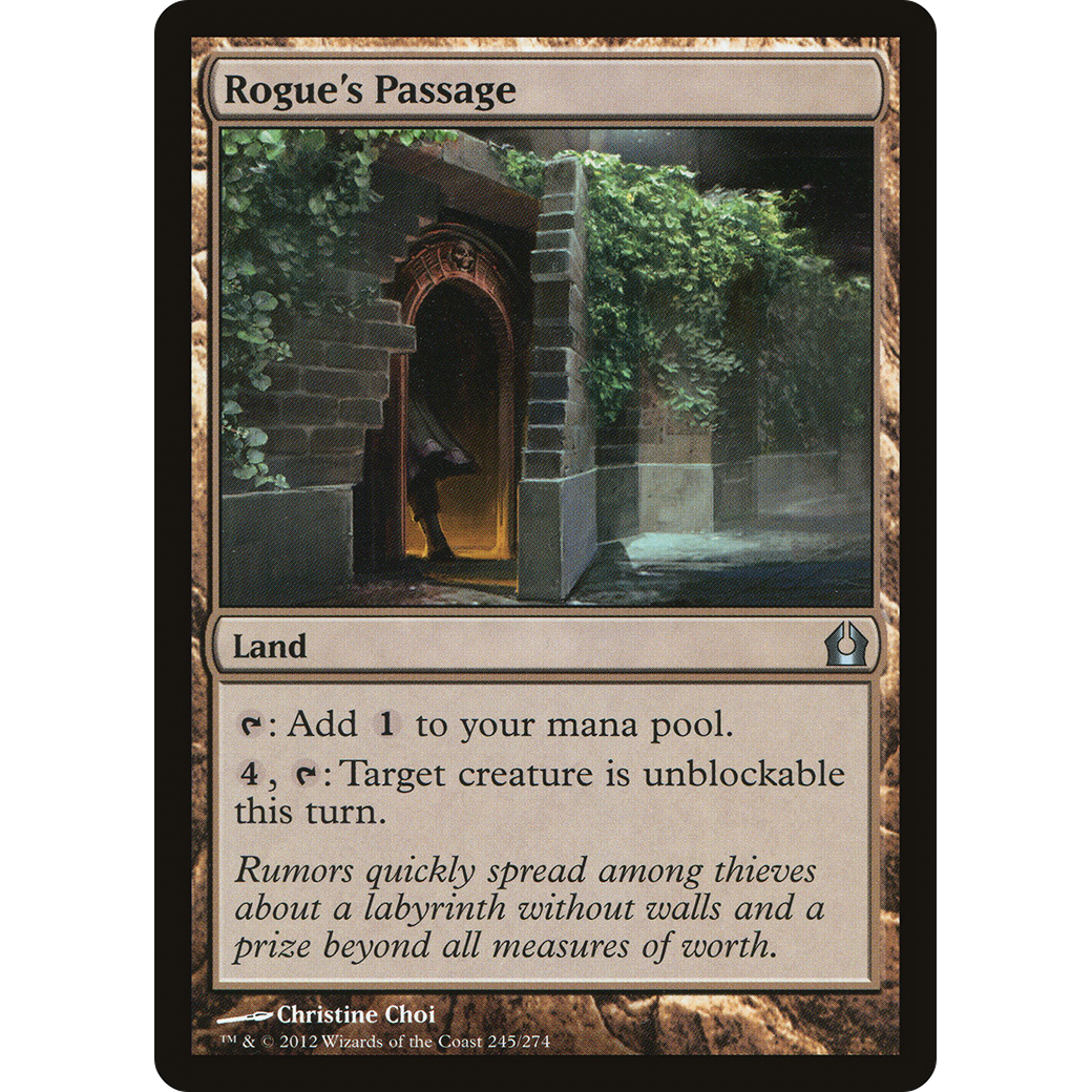 Rogue's Passage (RTR-245) - Return to Ravnica Foil