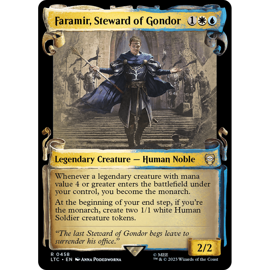 Faramir, Steward of Gondor (LTC-458) - Tales of Middle-earth Commander: (Showcase)