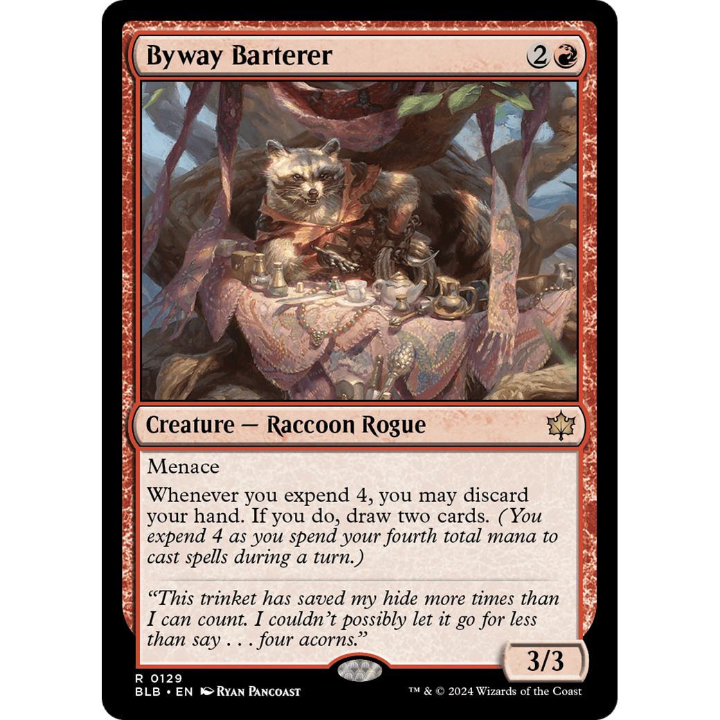 Byway Barterer (BLB-129) - Bloomburrow Foil