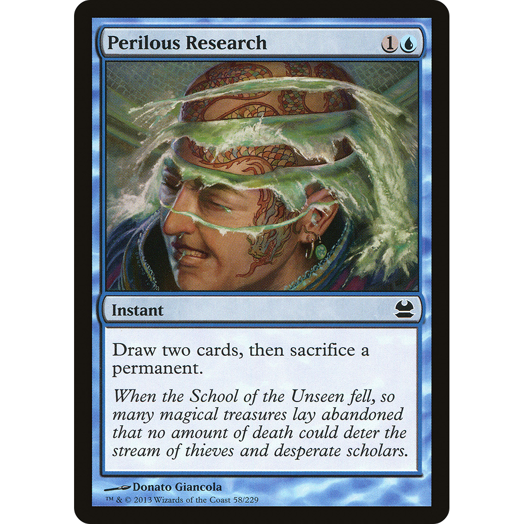Perilous Research (MMA-058) - Modern Masters