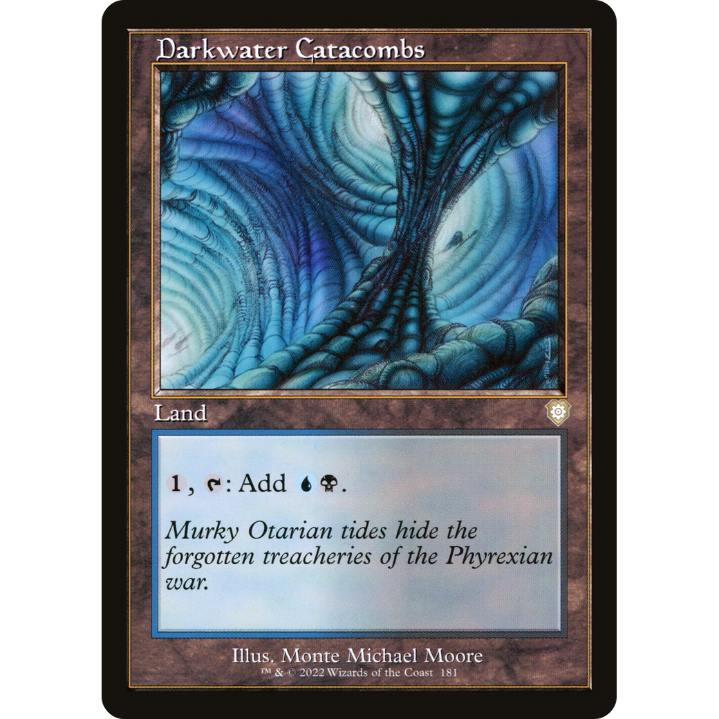 Darkwater Catacombs (Retro Frame) (BRC-181) - The Brothers' War Commander