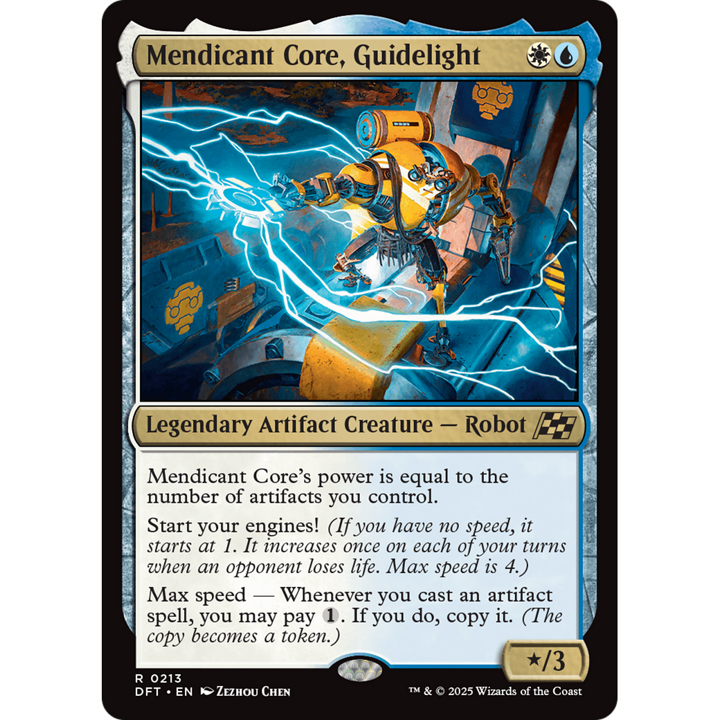 Mendicant Core, Guidelight (DFT-213) - Aetherdrift Foil
