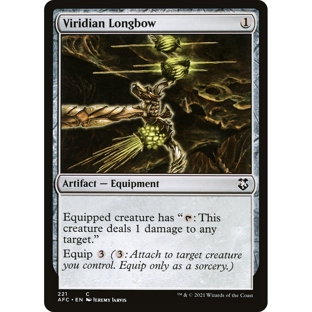 Viridian Longbow (AFC-221) - Forgotten Realms Commander