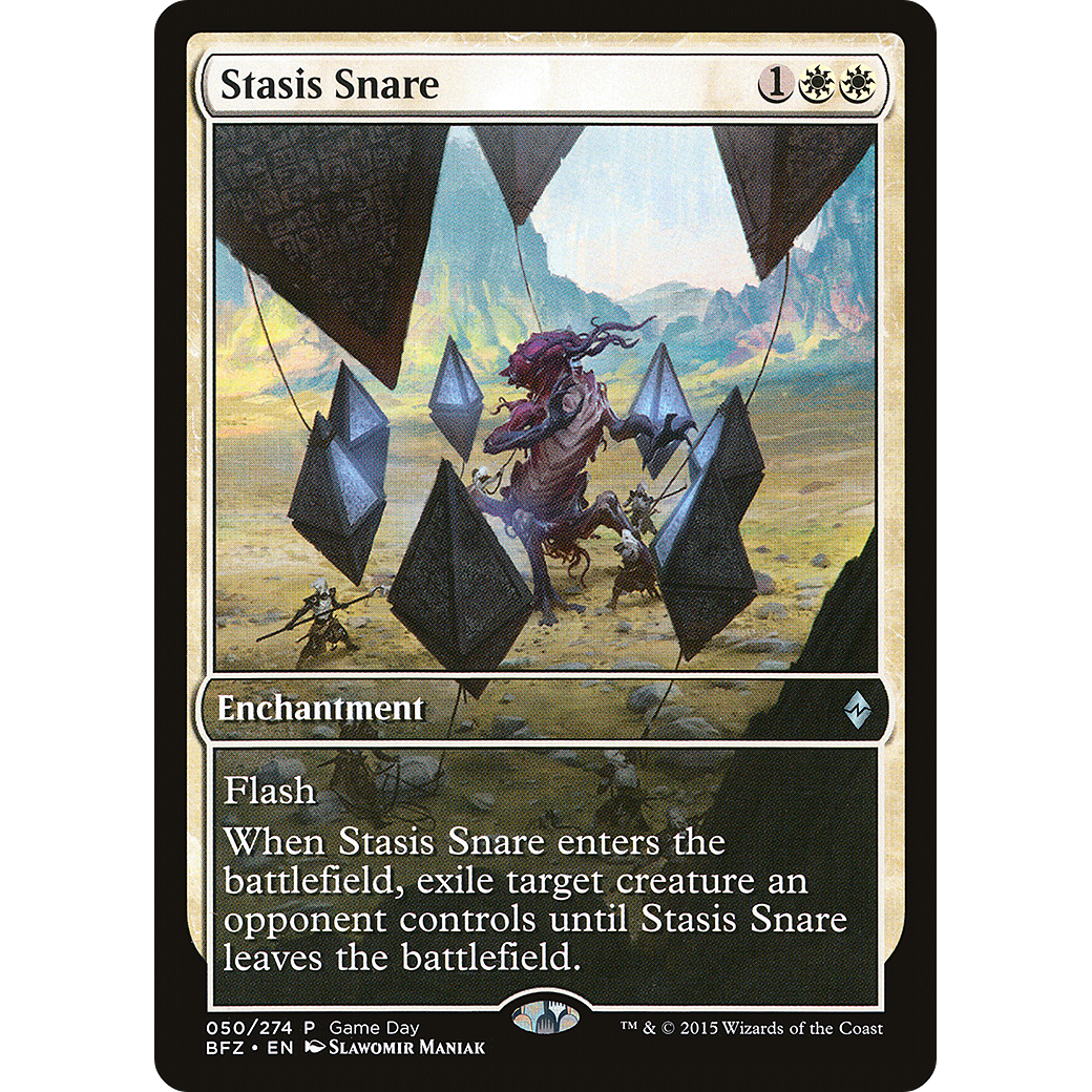 Stasis Snare (GAME-050) - Battle for Zendikar Promos