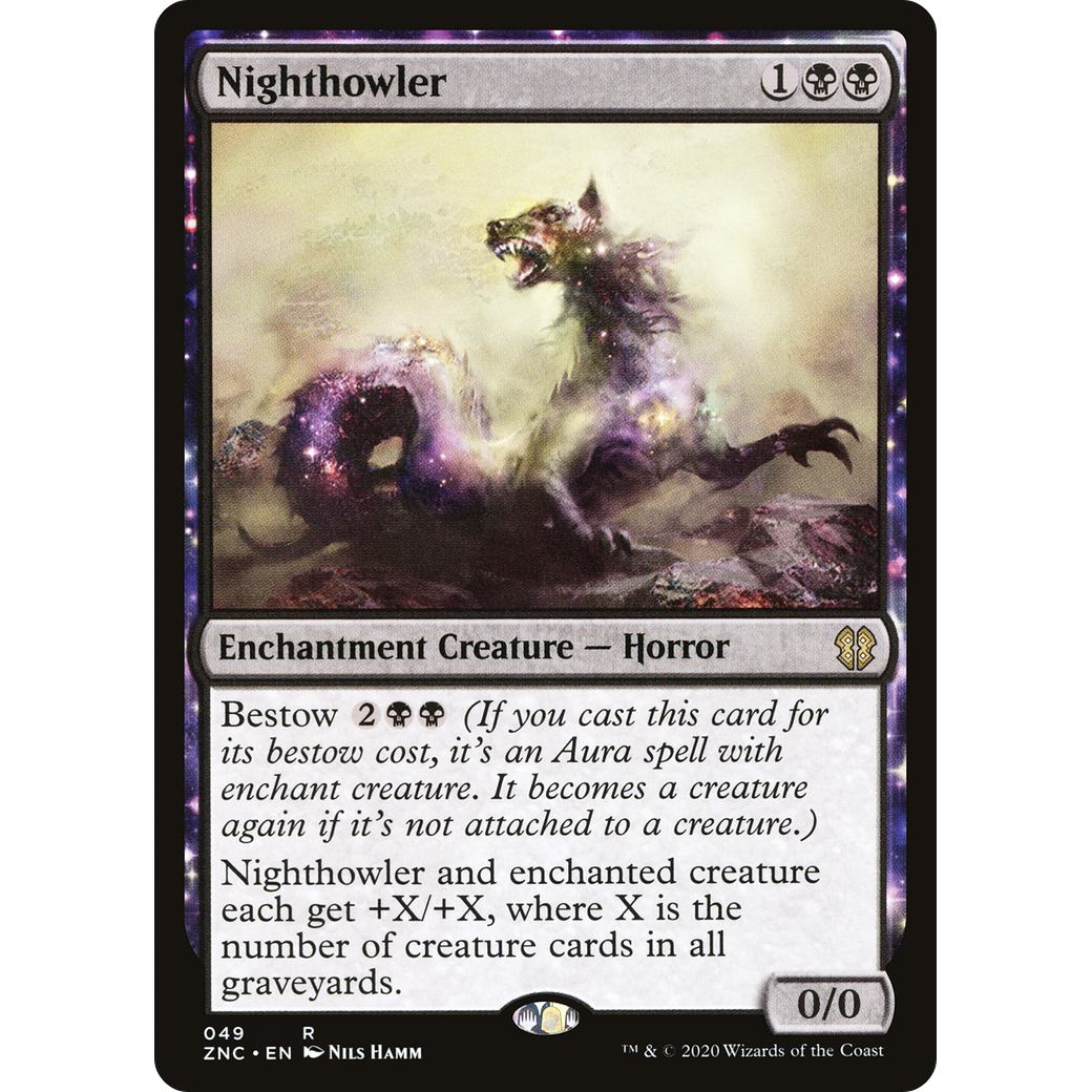 Nighthowler (ZNC-049) - Zendikar Rising Commander: (enchantment)