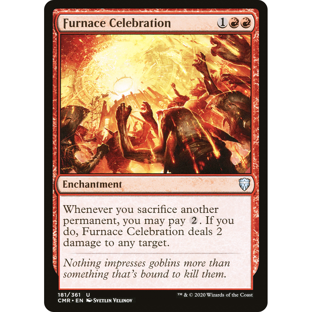 Furnace Celebration (CMR-181) - Commander Legends