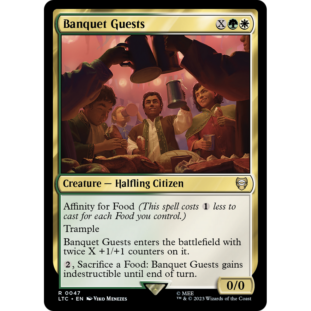 Banquet Guests (LTC-047) - Tales of Middle-earth Commander