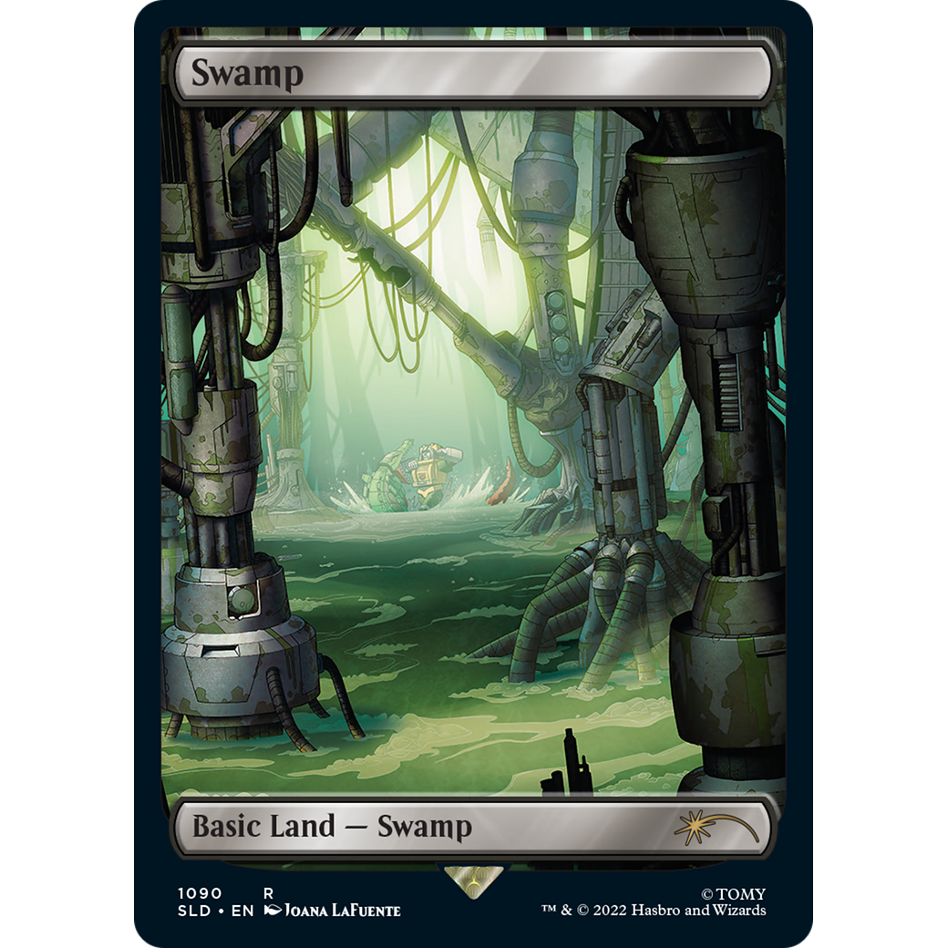 Swamp (1090) (SLD-1090) - Secret Lair Drop Foil