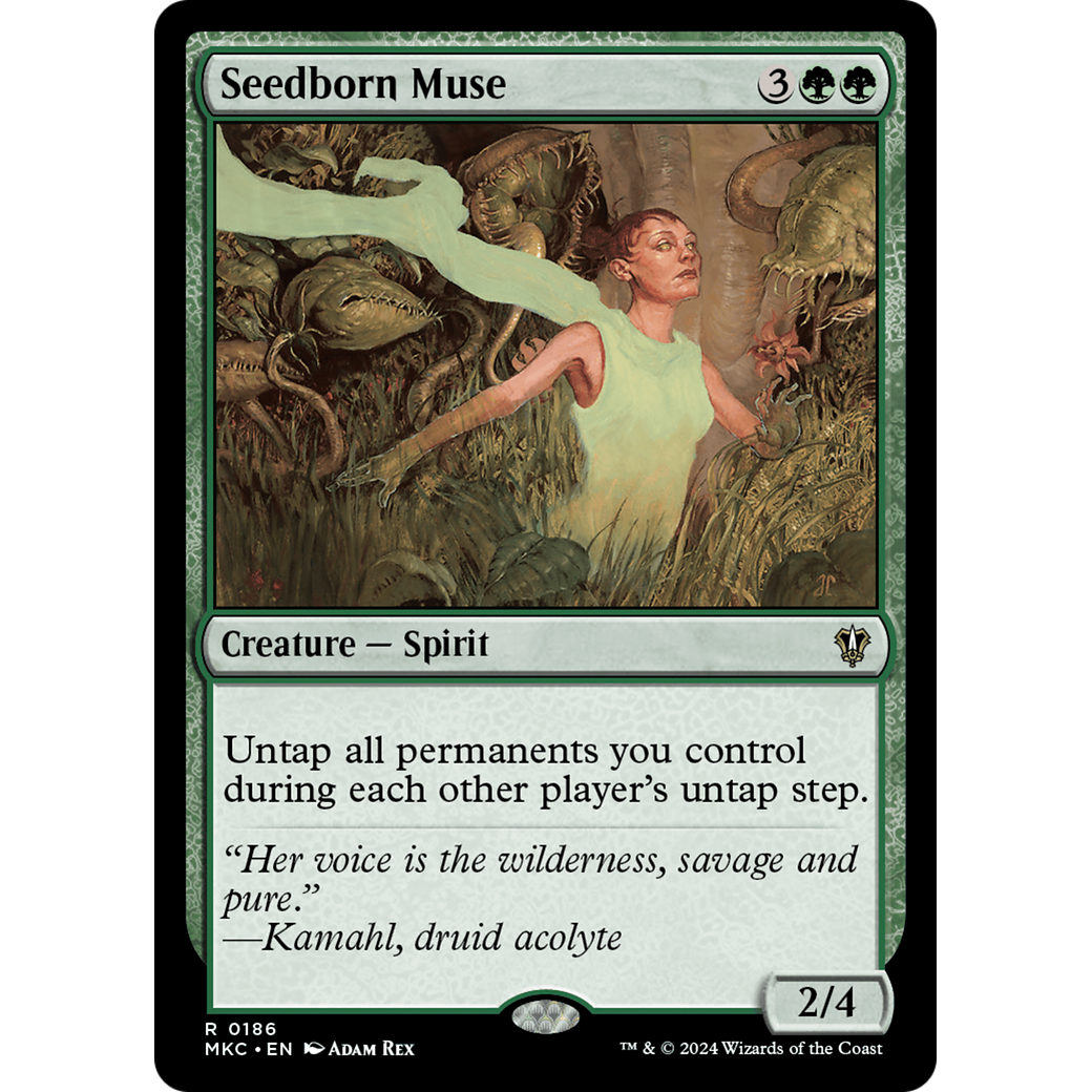 Seedborn Muse (MKC-186) - Murders at Karlov Manor Commander