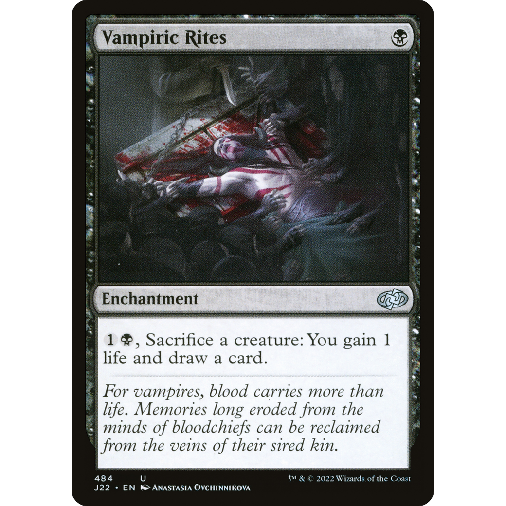 Vampiric Rites (J22-484) - Jumpstart 2022