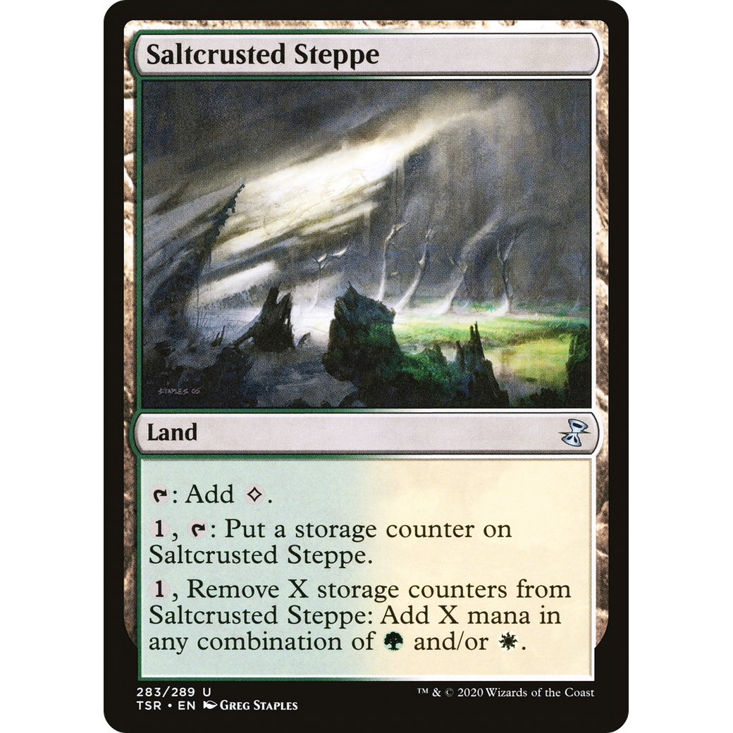 Saltcrusted Steppe (TSR-283) - Time Spiral Remastered Foil