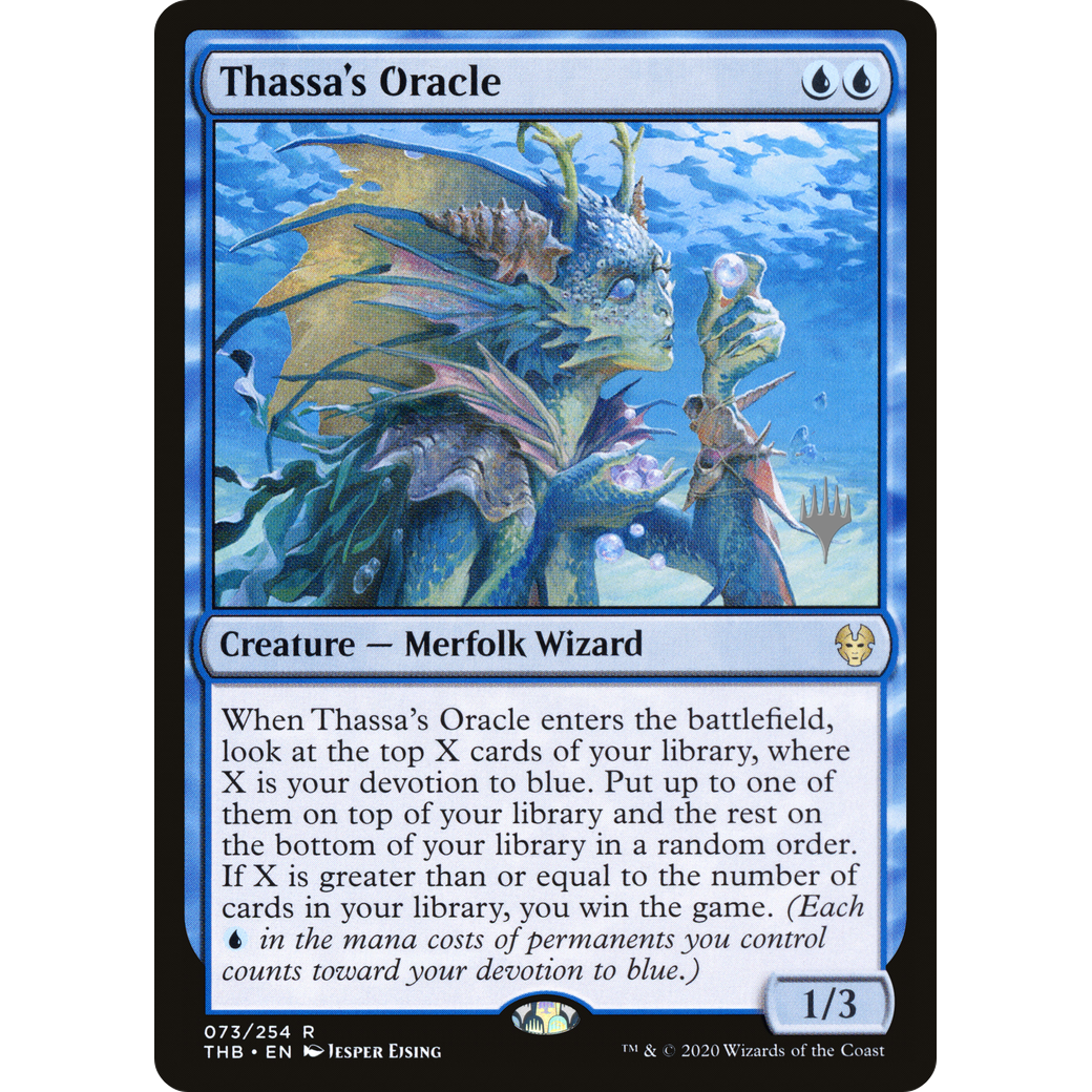 Thassa's Oracle (PPTHB-073) - Theros Beyond Death Promos