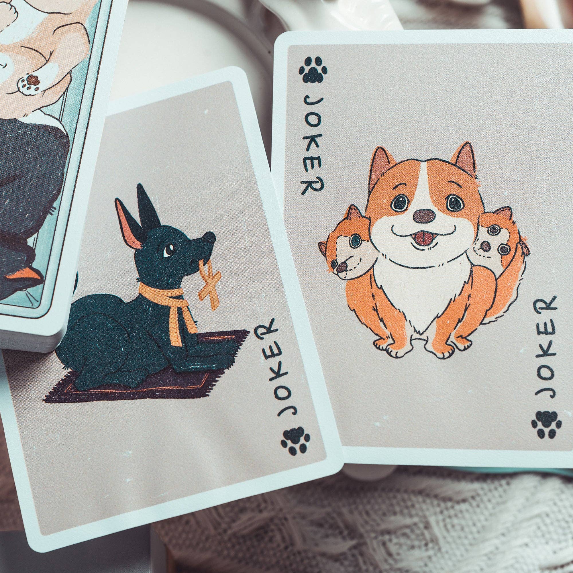 Naughty Dog & Liquid Cat Playing Cards: Naughty Dog