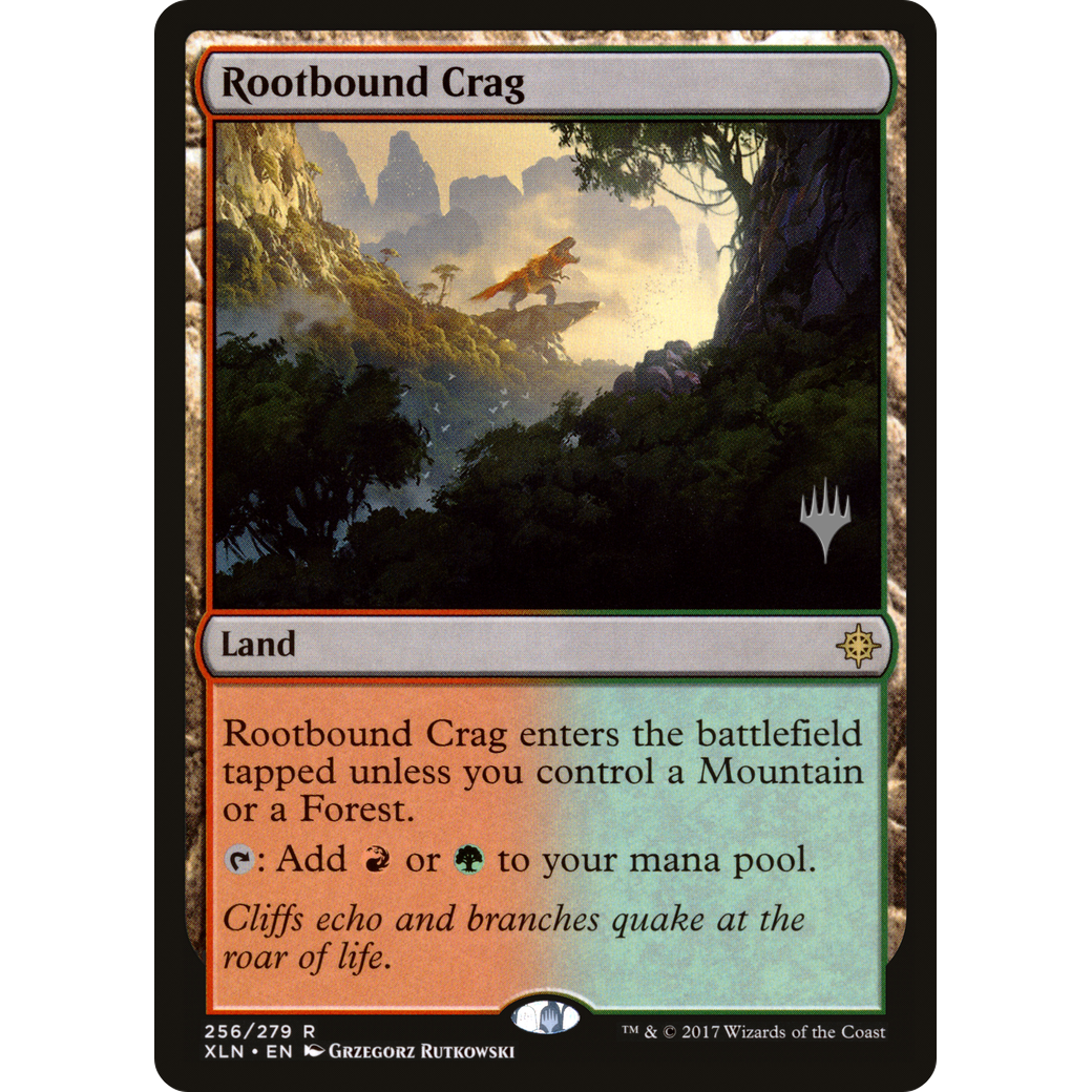 Rootbound Crag (PPM20-256) - Ixalan Promos Foil