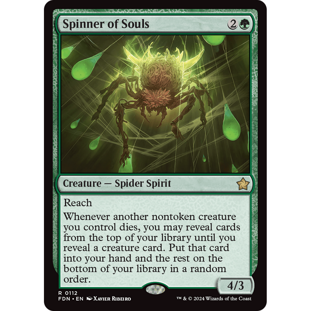 Spinner of Souls (FDN-112) - Foundations Foil