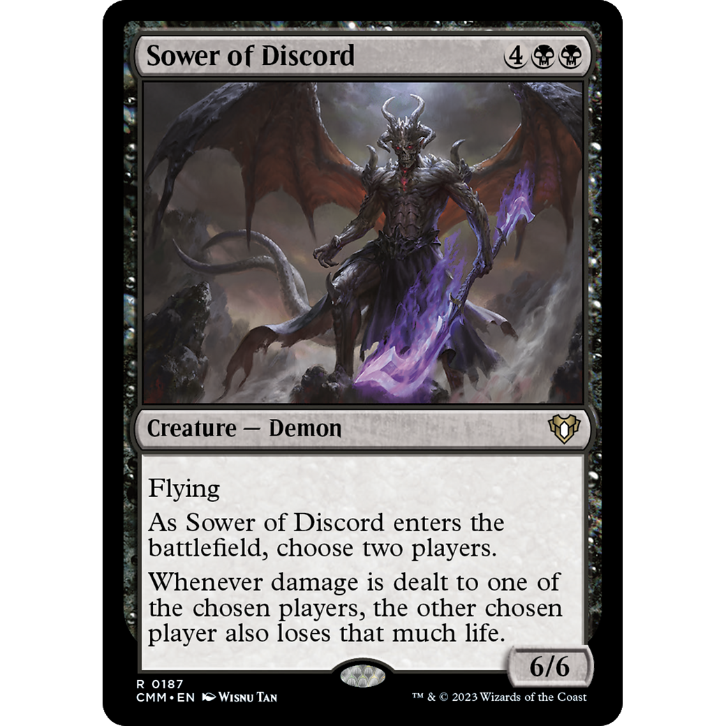 Sower of Discord (CMM-187) - Commander Masters Foil