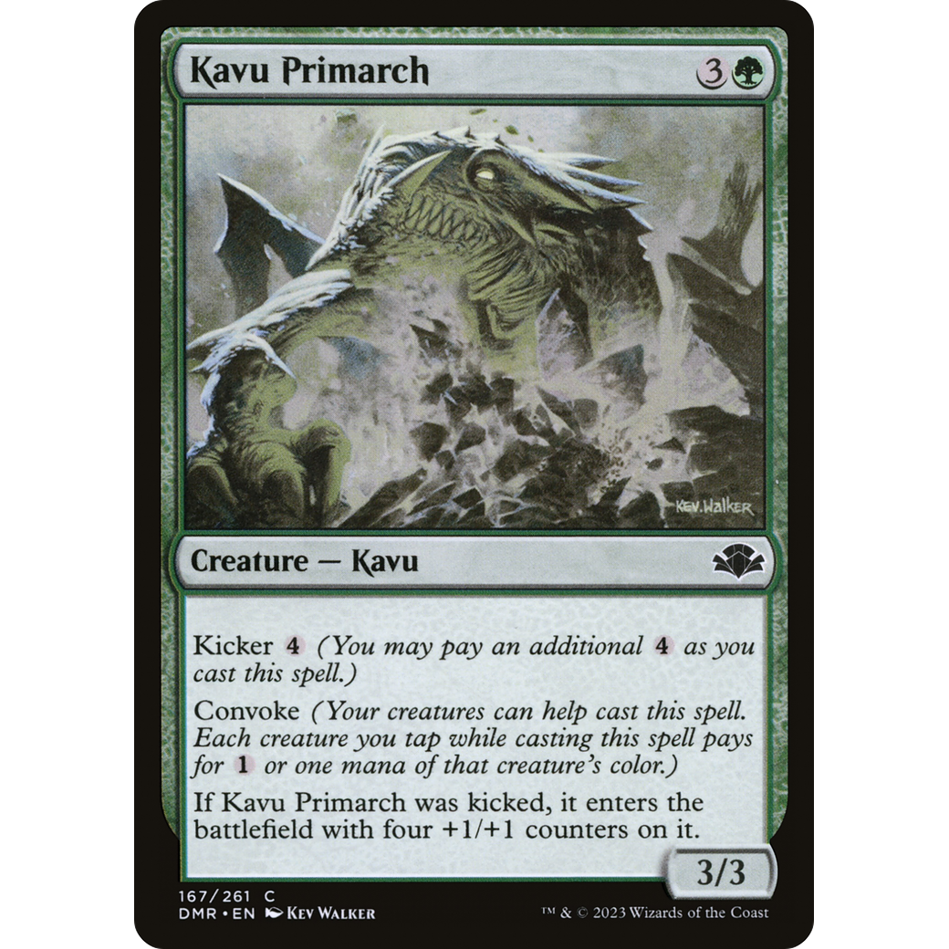 Kavu Primarch (DMR-167) - Dominaria Remastered