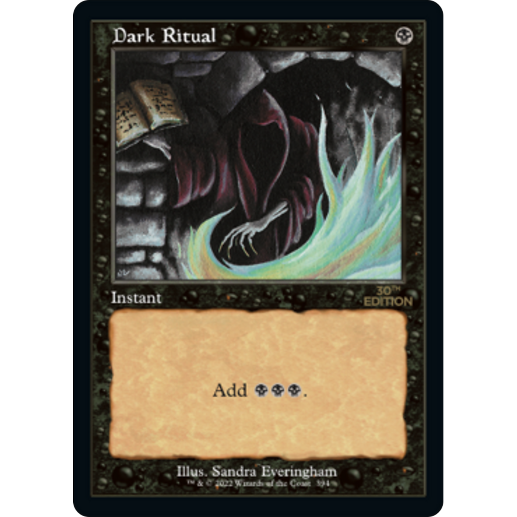 Dark Ritual (Retro Frame) (30A-394) - 30th Anniversary Edition