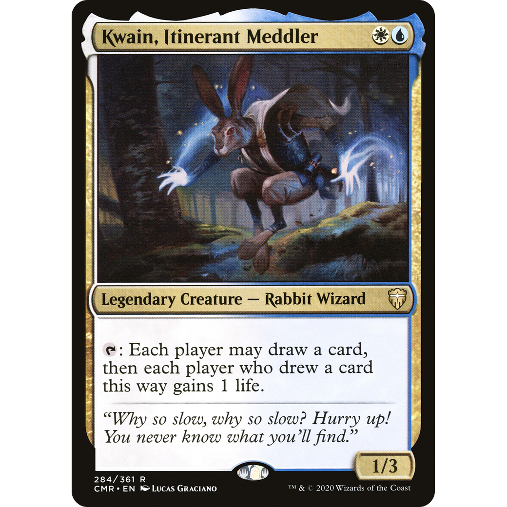 Kwain, Itinerant Meddler (CMR-284) - Commander Legends Foil