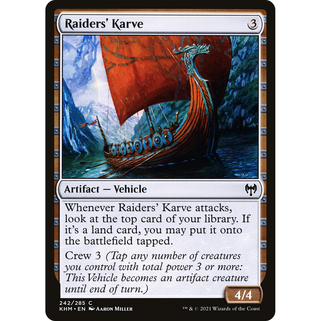 Raiders' Karve (KHM-242) - Kaldheim Foil