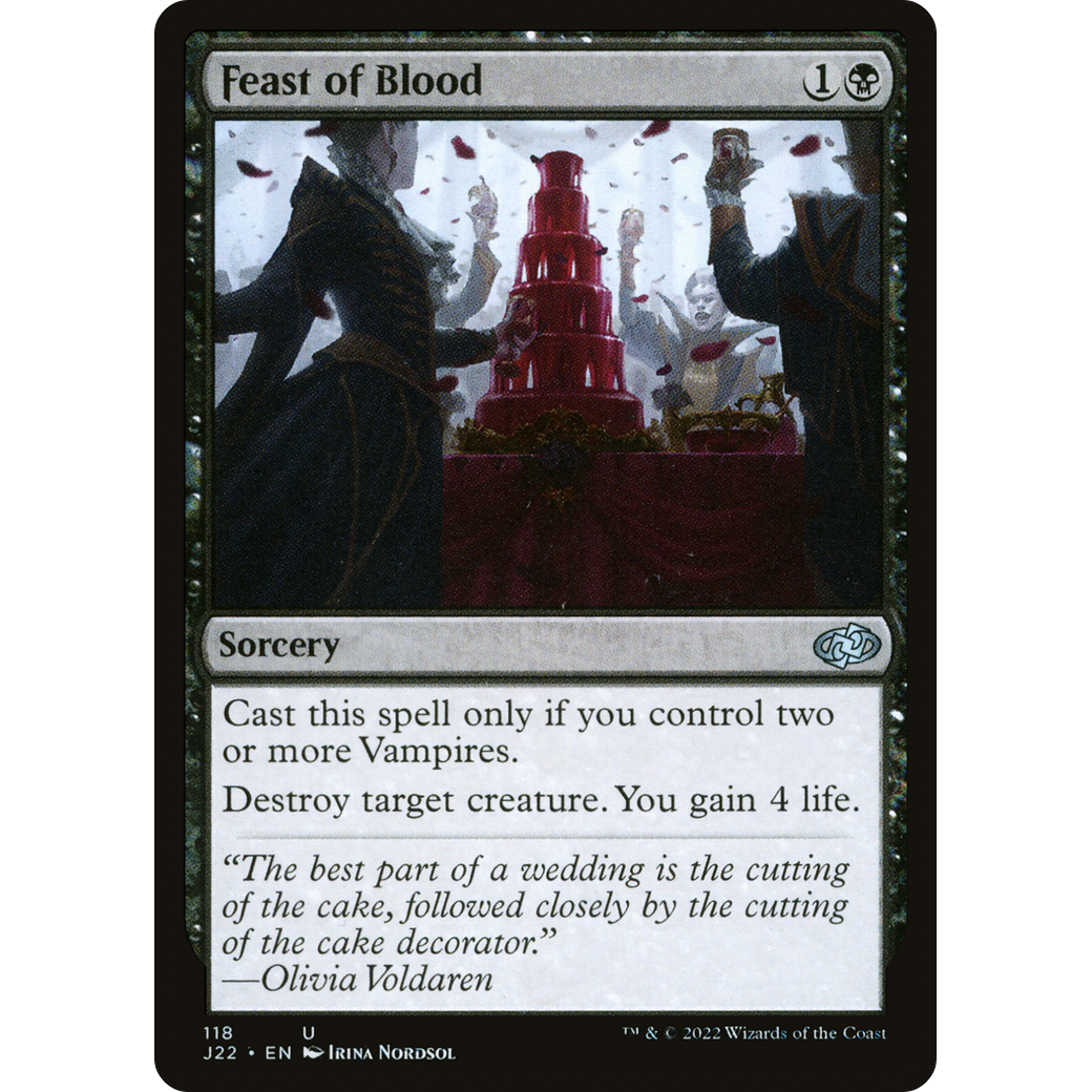 Feast of Blood (J22-118) - Jumpstart 2022