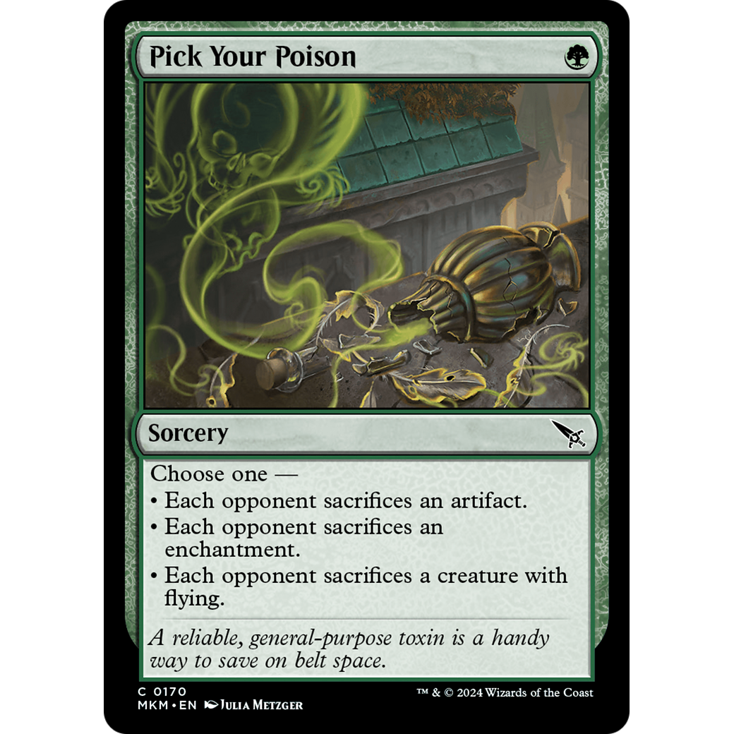 Pick Your Poison (MKM-170) - Murders at Karlov Manor