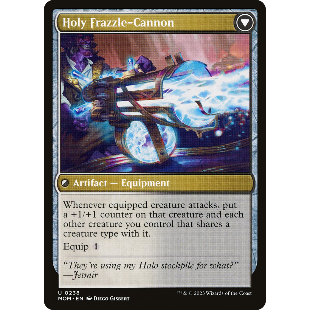 Invasion of New Capenna // Holy Frazzle-Cannon (MOM-238) - March of the Machine