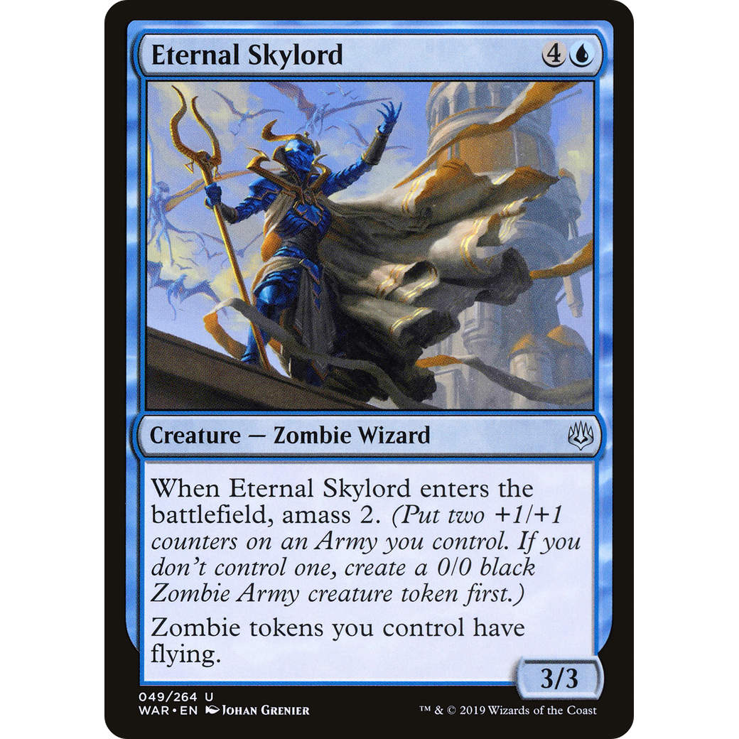 Eternal Skylord (WAR-049) - War of the Spark Foil