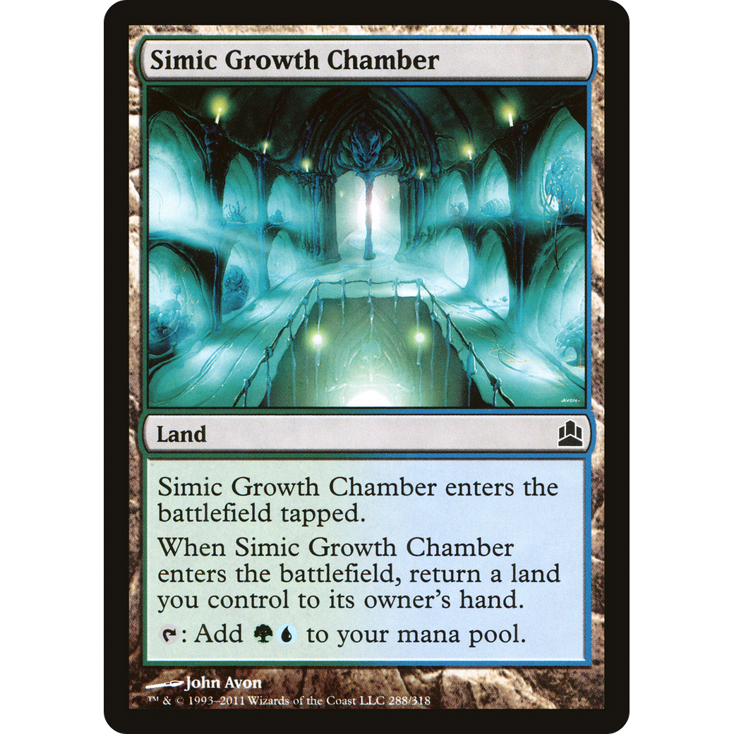 Simic Growth Chamber (CMD-288) - Commander 2011