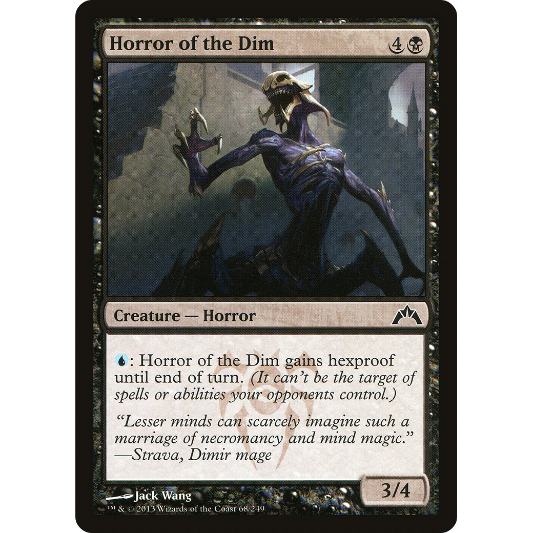 Horror of the Dim (GTC-068) - Gatecrash Foil