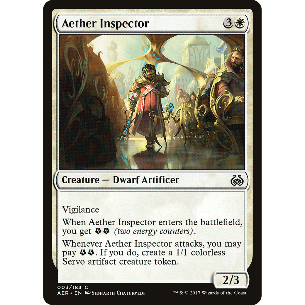 Aether Inspector (AER-003) - Aether Revolt