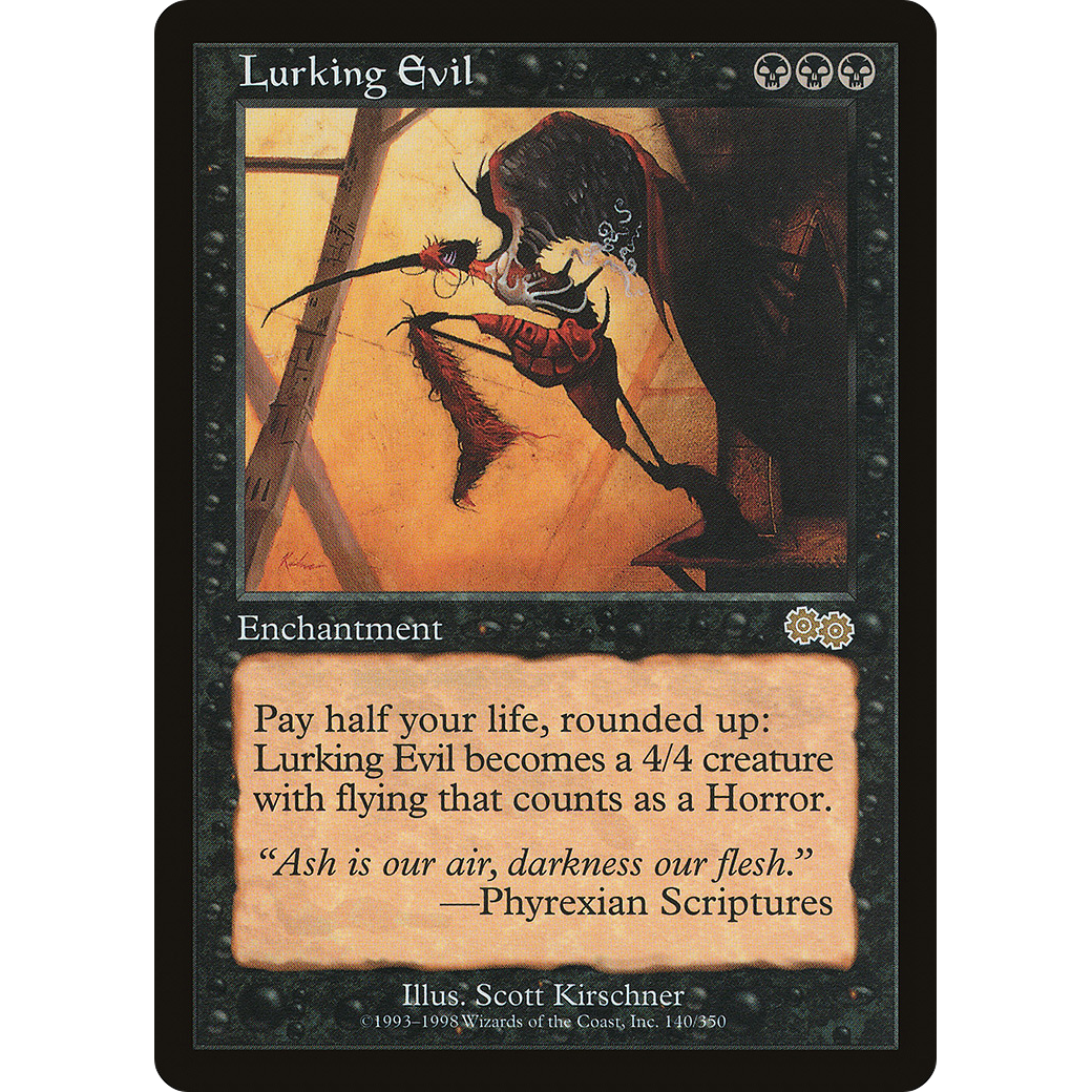 Lurking Evil (USG-140) - Urza's Saga